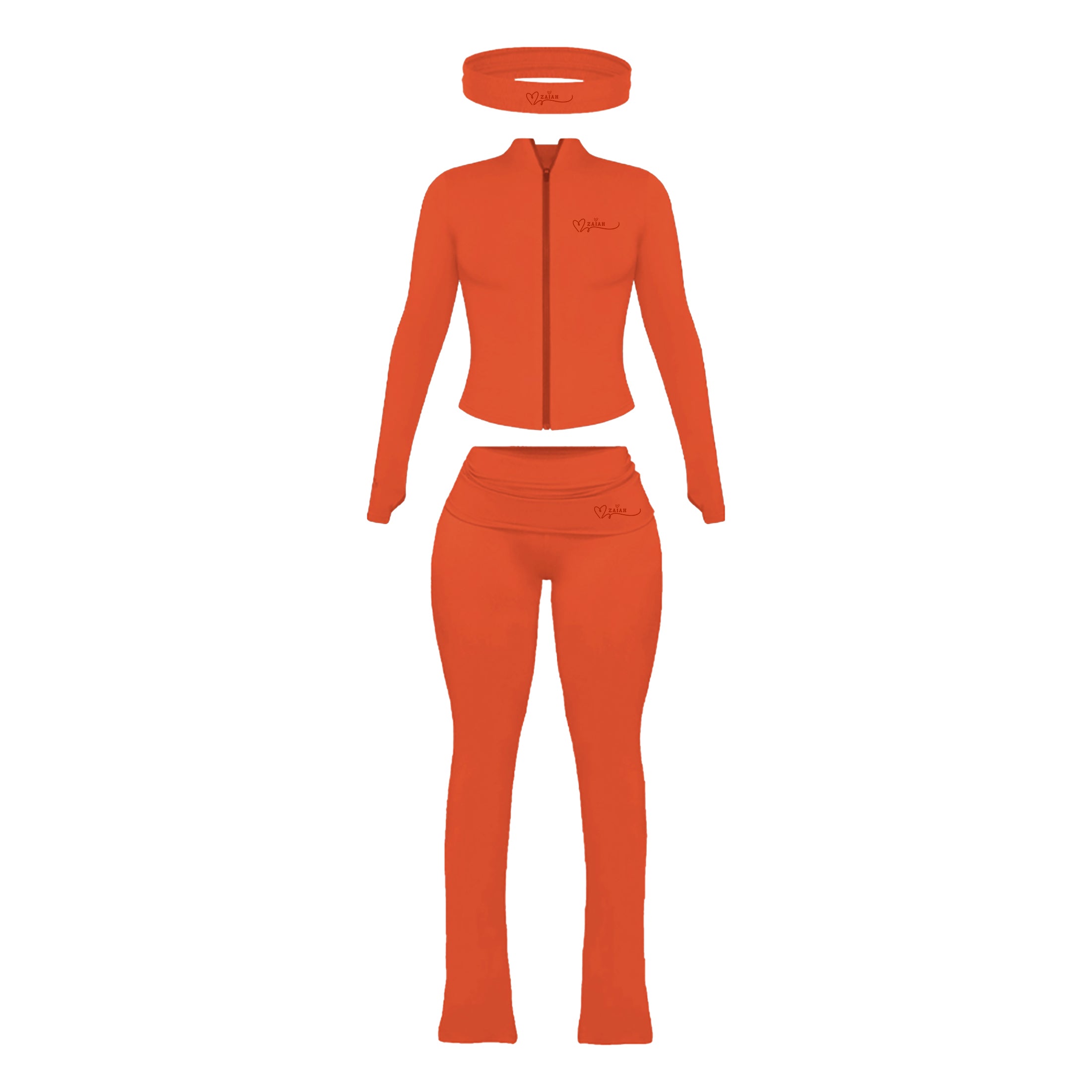 Orange Blaze- Two Piece Set & Headband